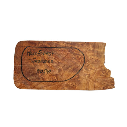 Live edge decorative box with lid