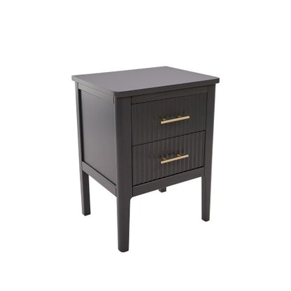 Greener Valley 2 Drawer End Table