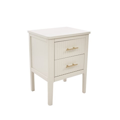 Greener Valley 2 Drawer End Table