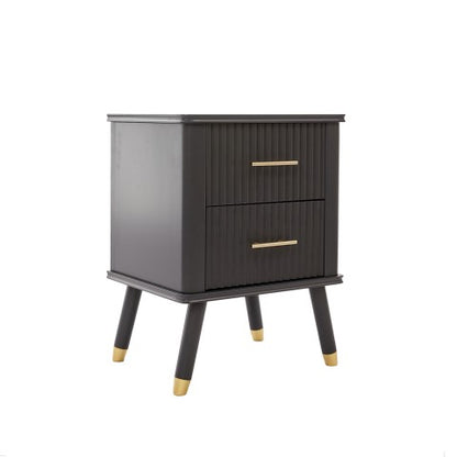 Greener Valley 2 Drawer End Table