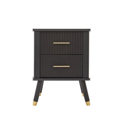 Greener Valley 2 Drawer End Table