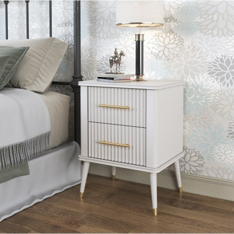 Greener Valley 2 Drawer End Table