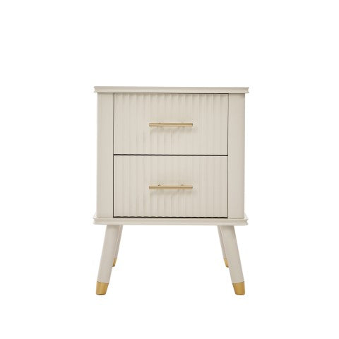 Greener Valley 2 Drawer End Table