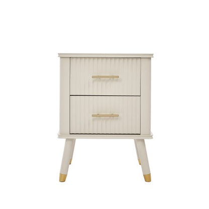 Greener Valley 2 Drawer End Table