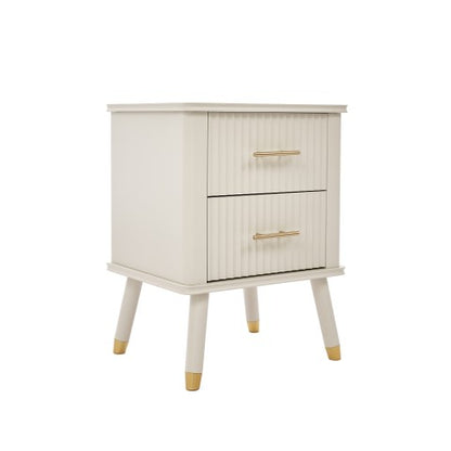 Greener Valley 2 Drawer End Table