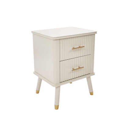 Greener Valley 2 Drawer End Table