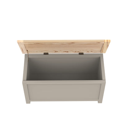 Ready-to-assemble storage bench